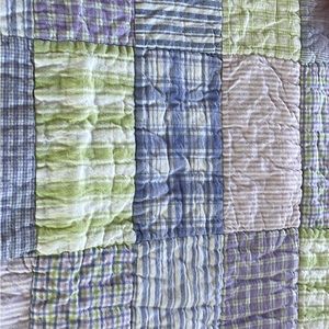 Pottery Barn twin coverlet with sham!